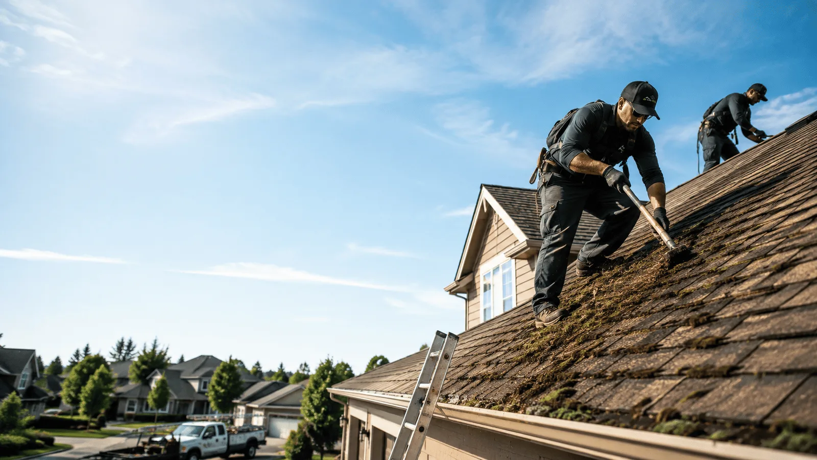 Roof Moss Removal in East Freetown, MA near me